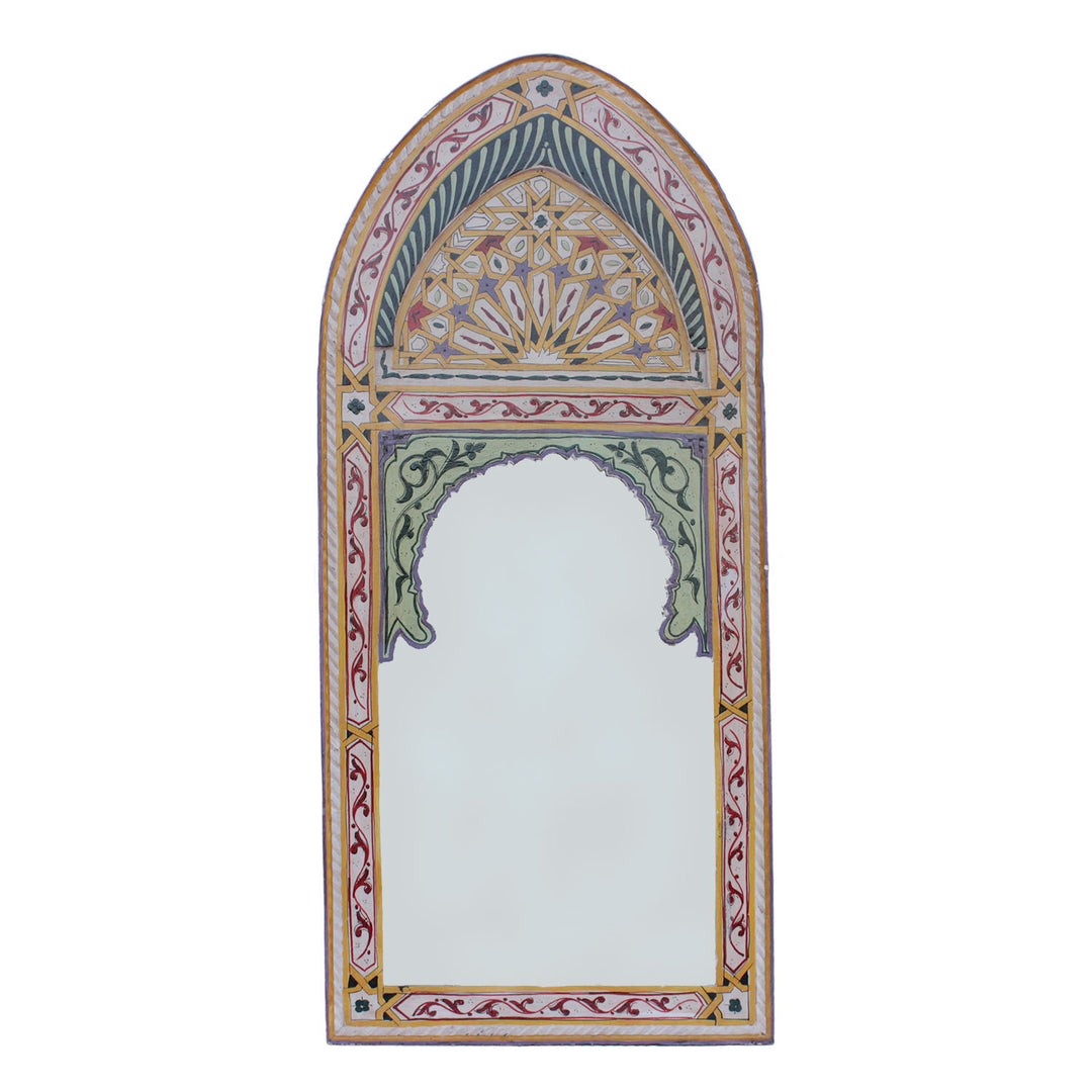 Sharif Oriental Mirror, Beige