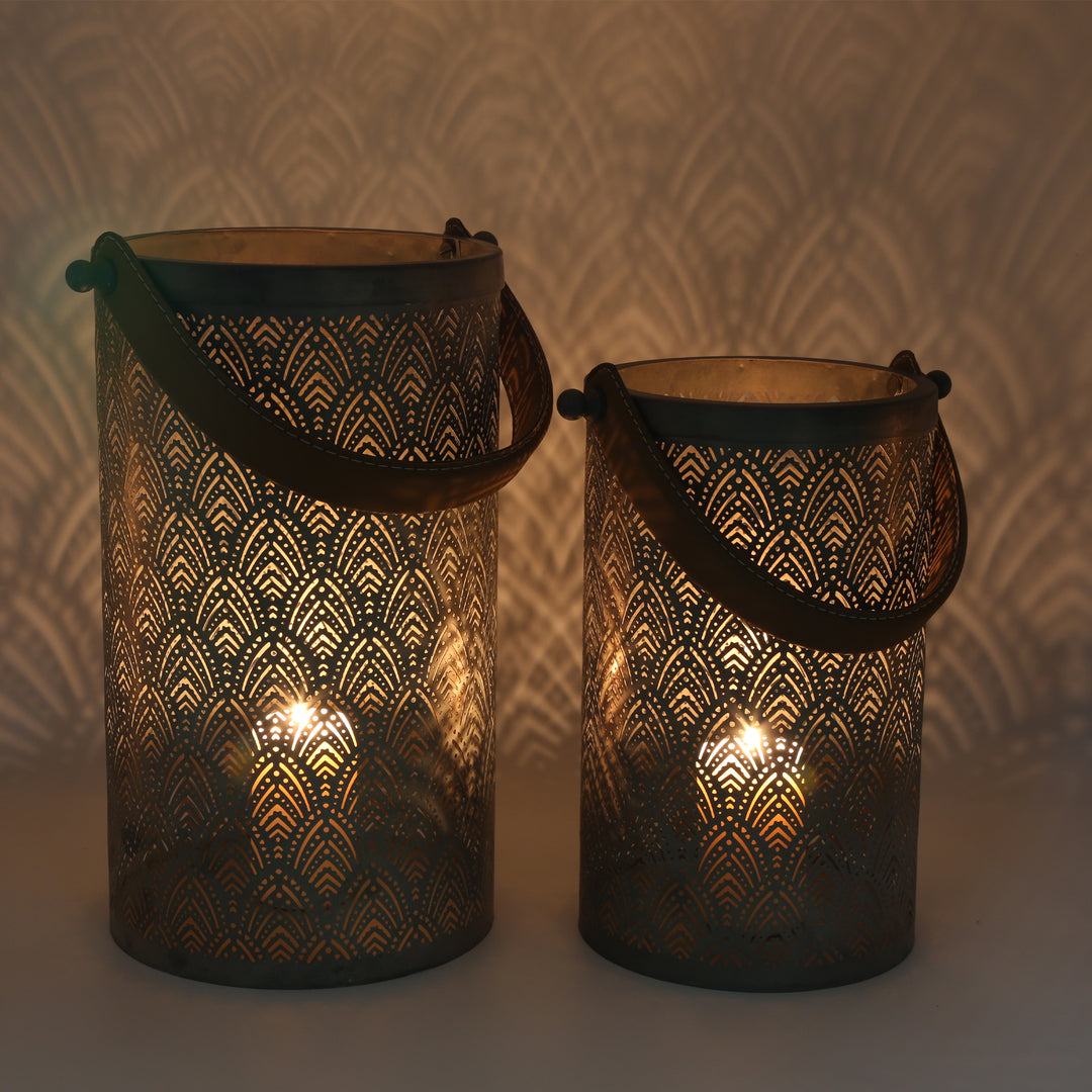 Lanterns, set of 2, Benno