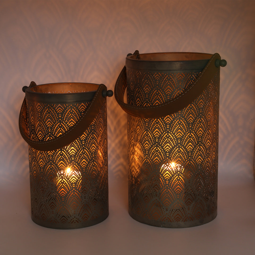 Lanterns, set of 2, Benno