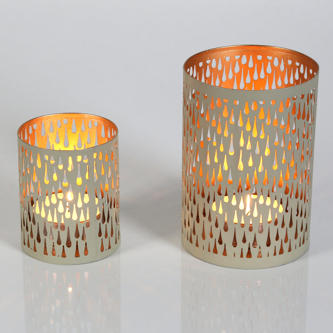 Set of 2 Lia tealight holders