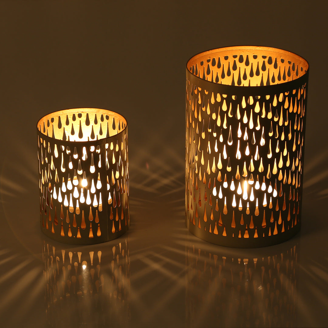 Set of 2 Lia tealight holders