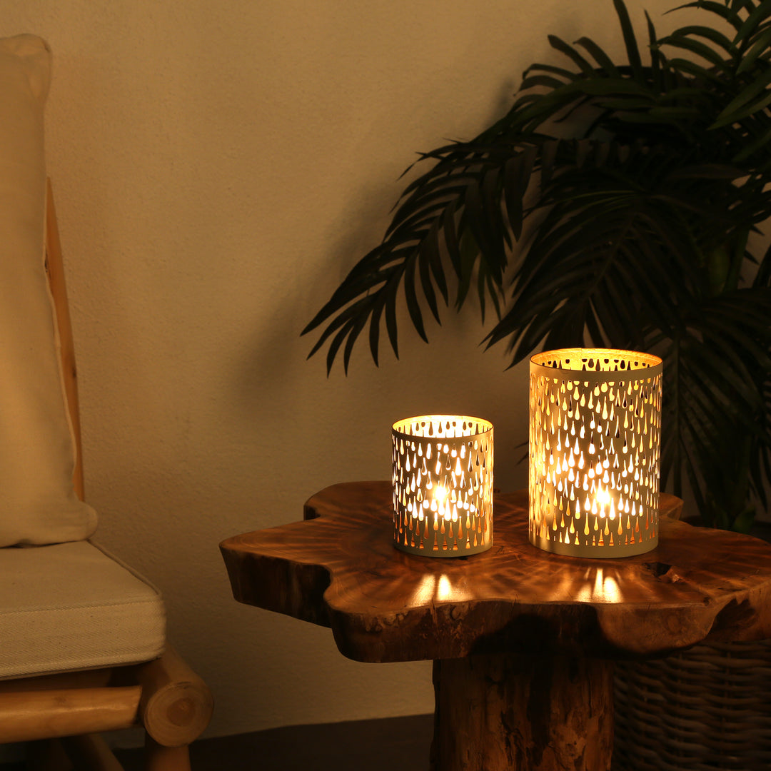 Set of 2 Lia tealight holders