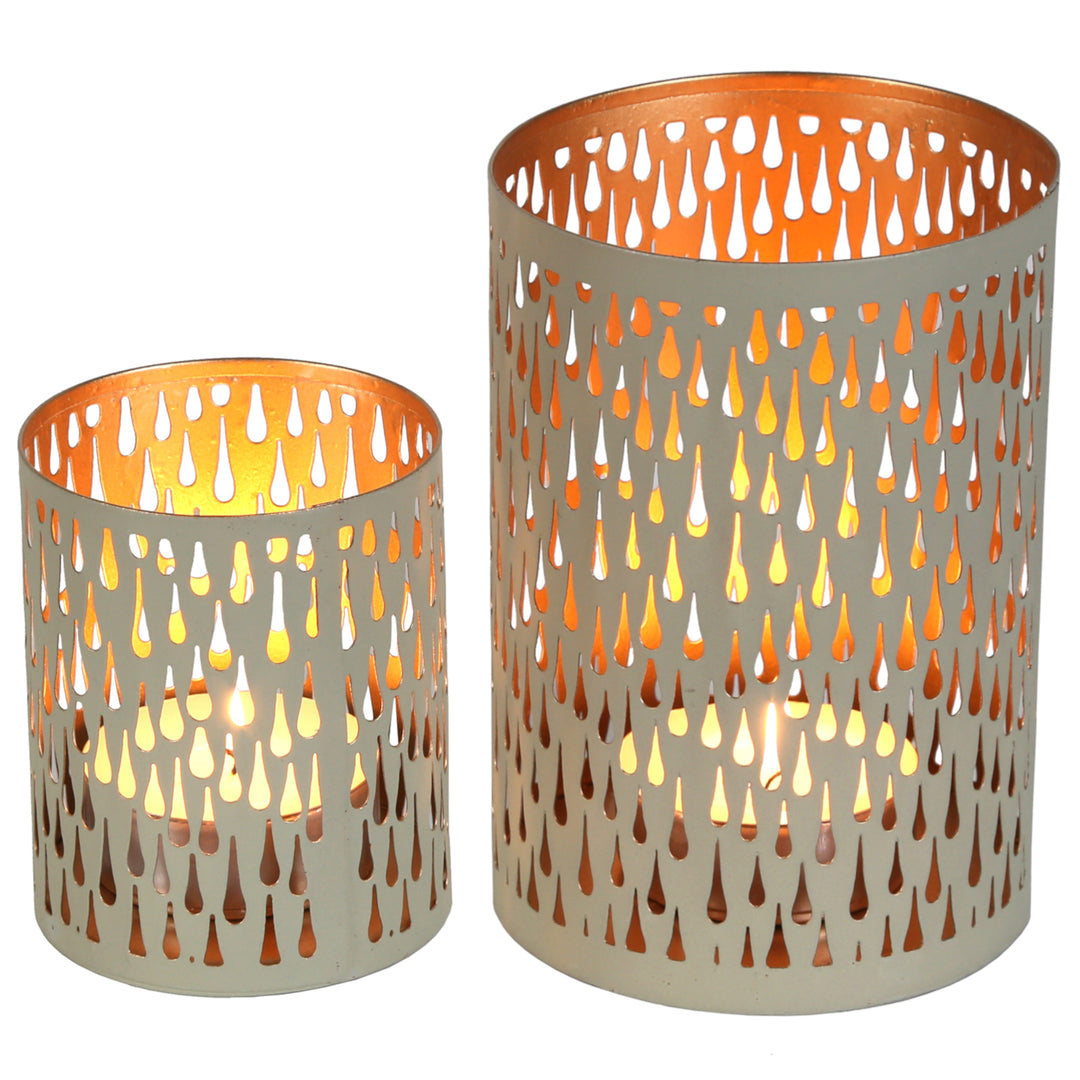 Set of 2 Lia tealight holders