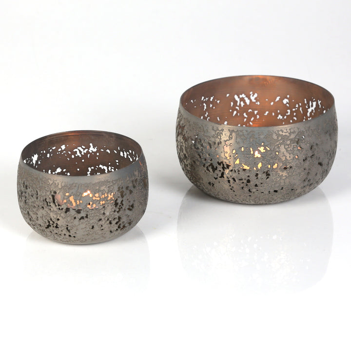 Set of 2 Massimo tea light holders