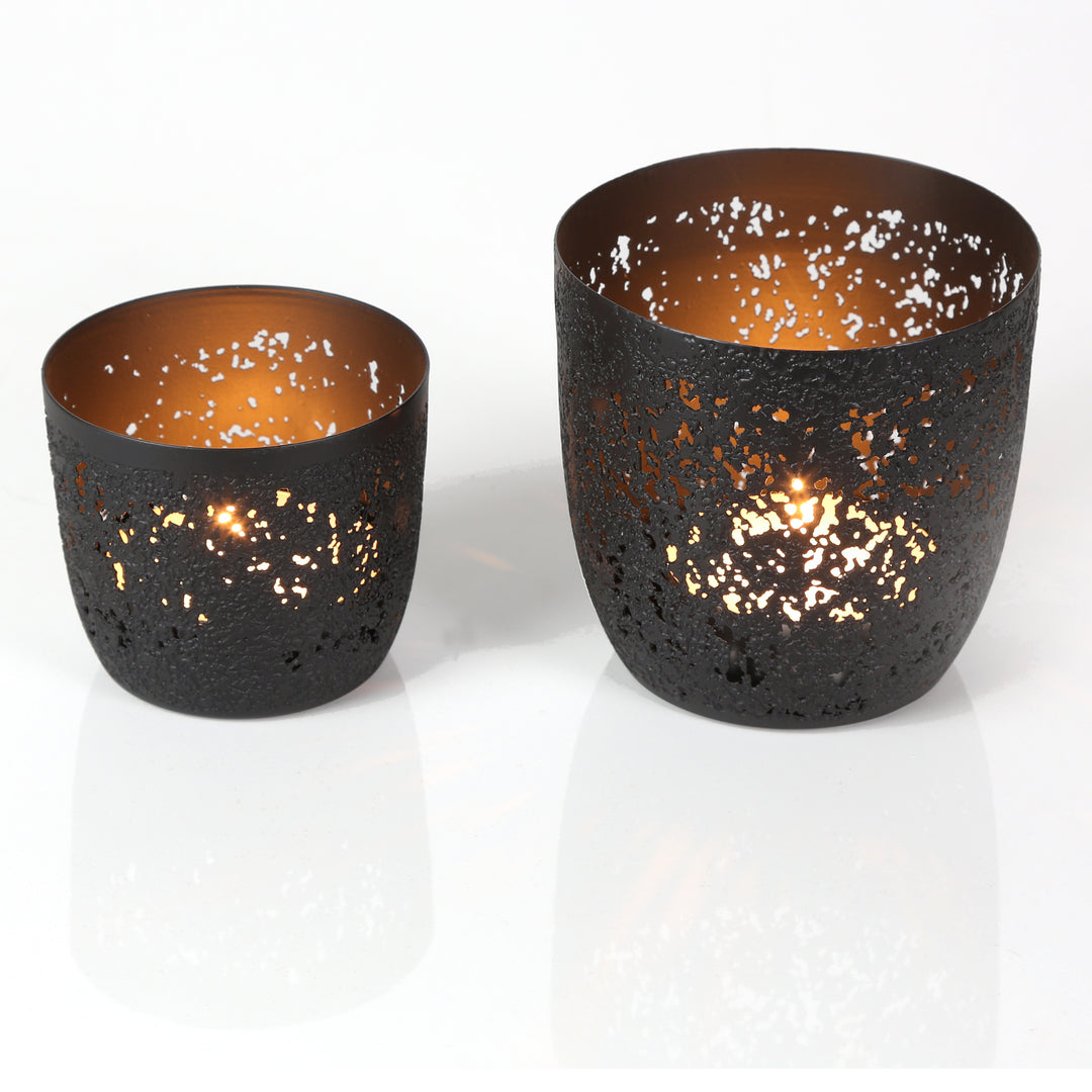 Set of 2 Noan tealight holders