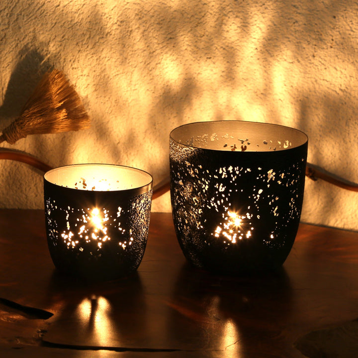 Set of 2 Noan tealight holders