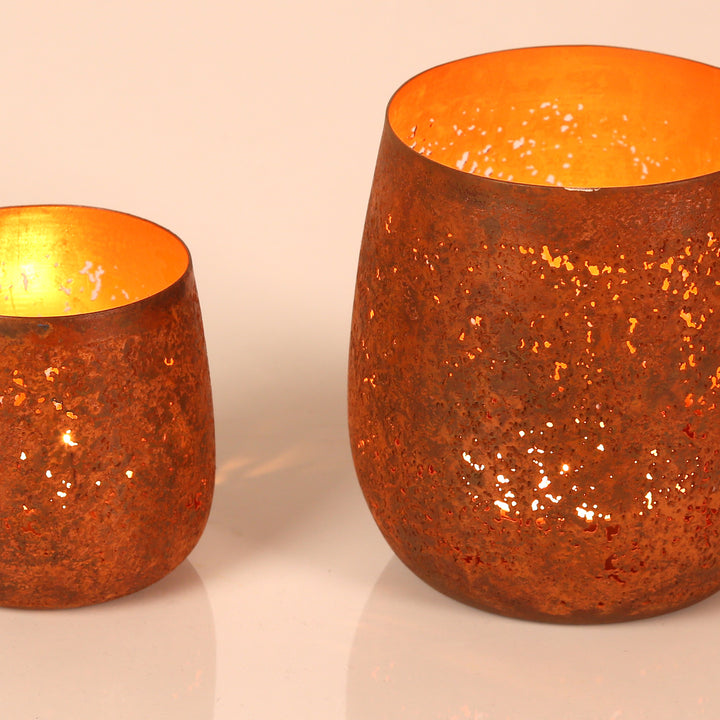 Set of 2 Ricardo tea light holders