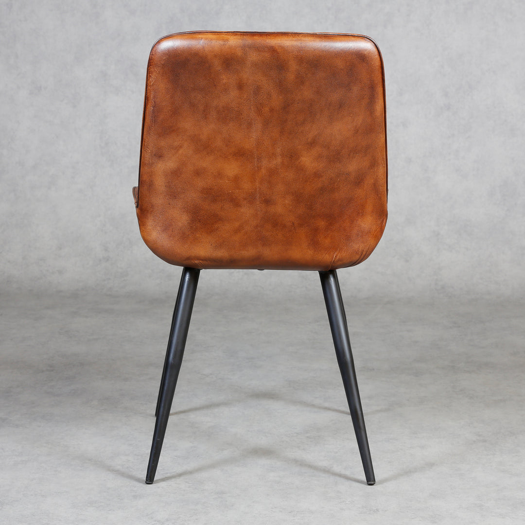 Dining room chair, leather