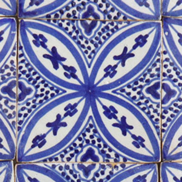Hand-painted tile Ifsane