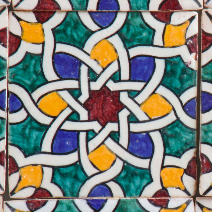 Hand-painted tile Hadiya