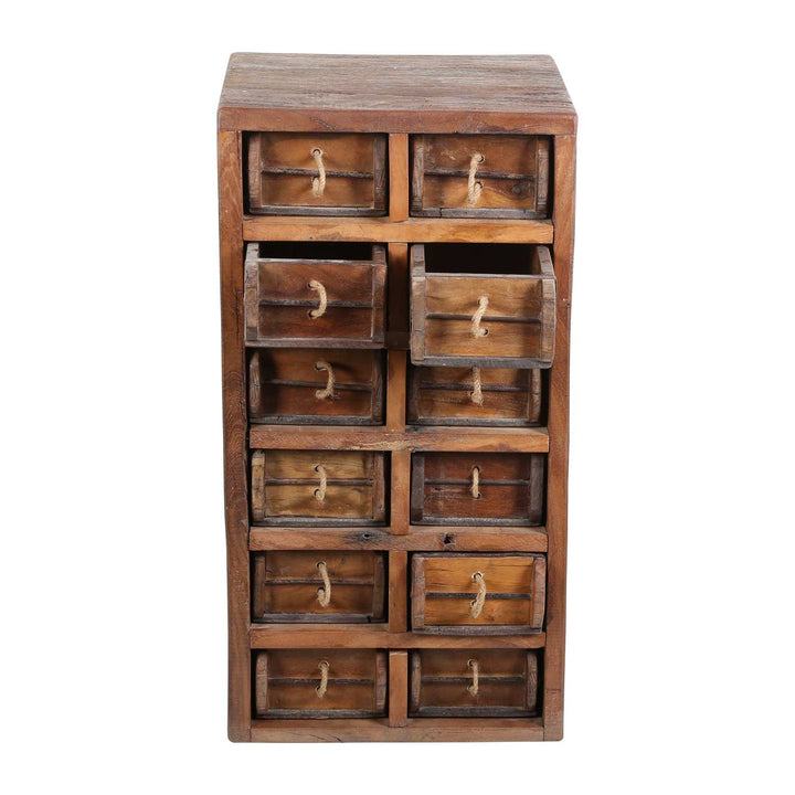 Old brick mold Balu chest of drawers