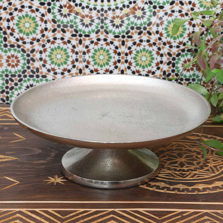 Bologna M Silver Cake Stand