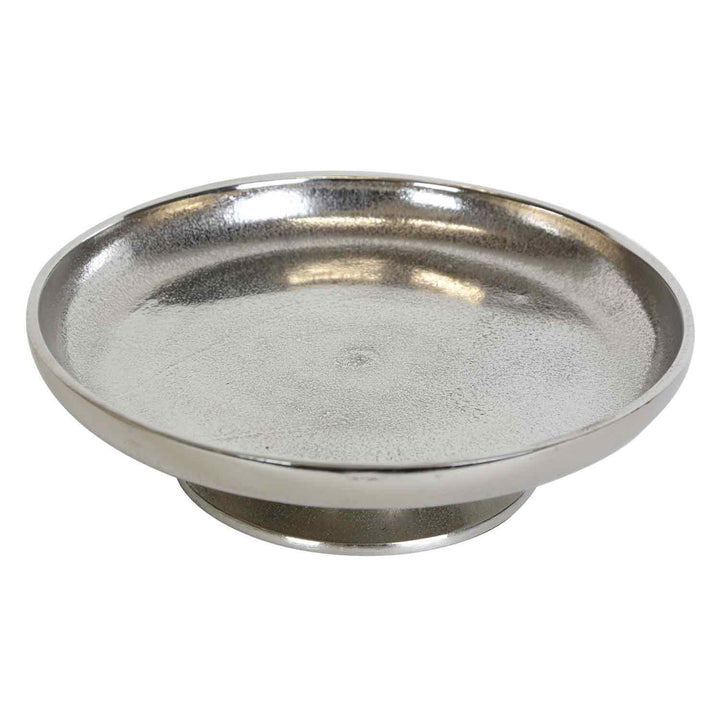 Livorno L silver cake stand with base