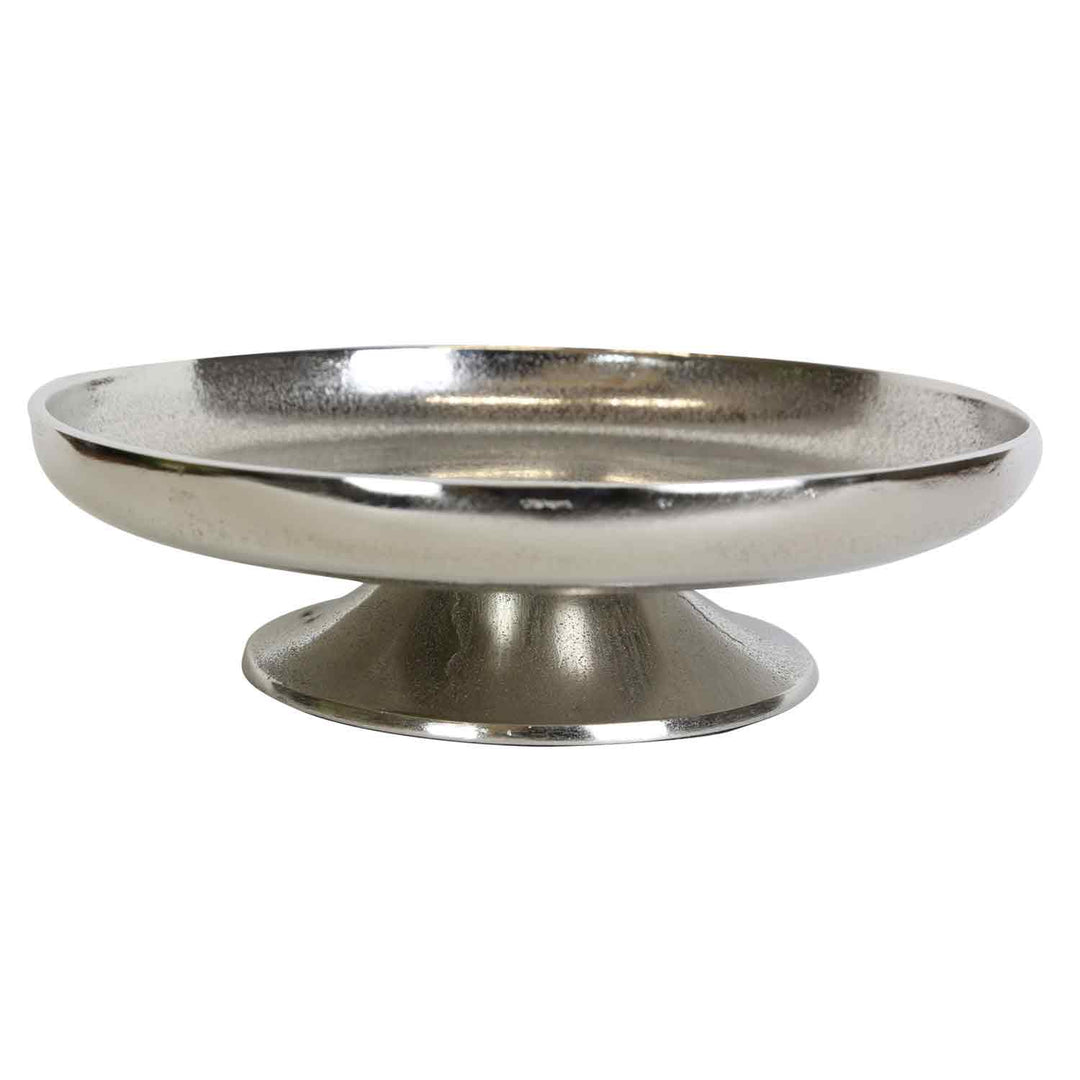 Livorno L silver cake stand with base