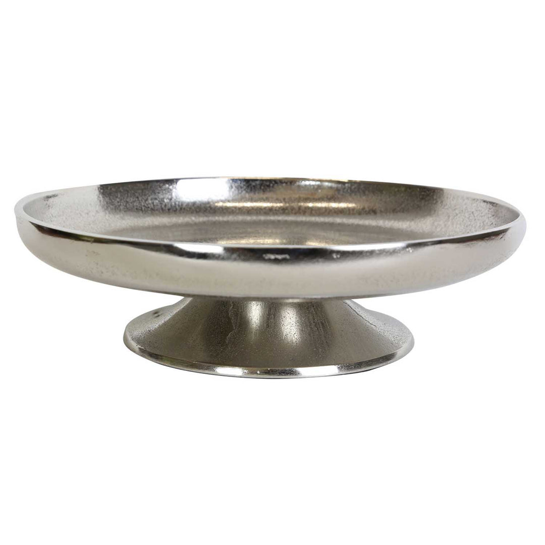 Livorno M silver cake stand with base