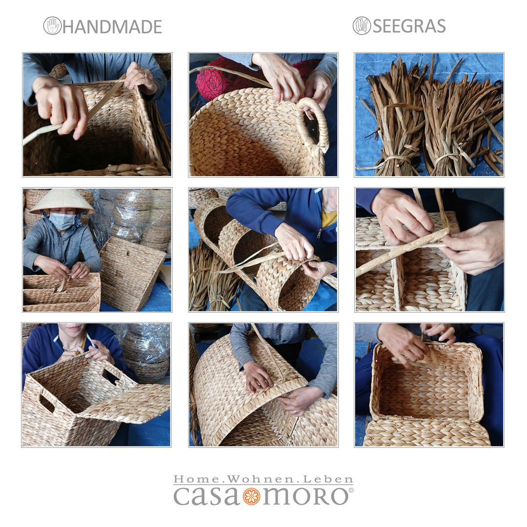 Zita rectangular storage basket