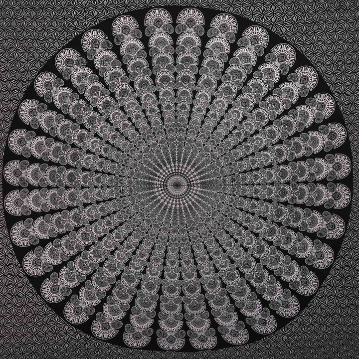 XXL Mandala Amba bedspread 240