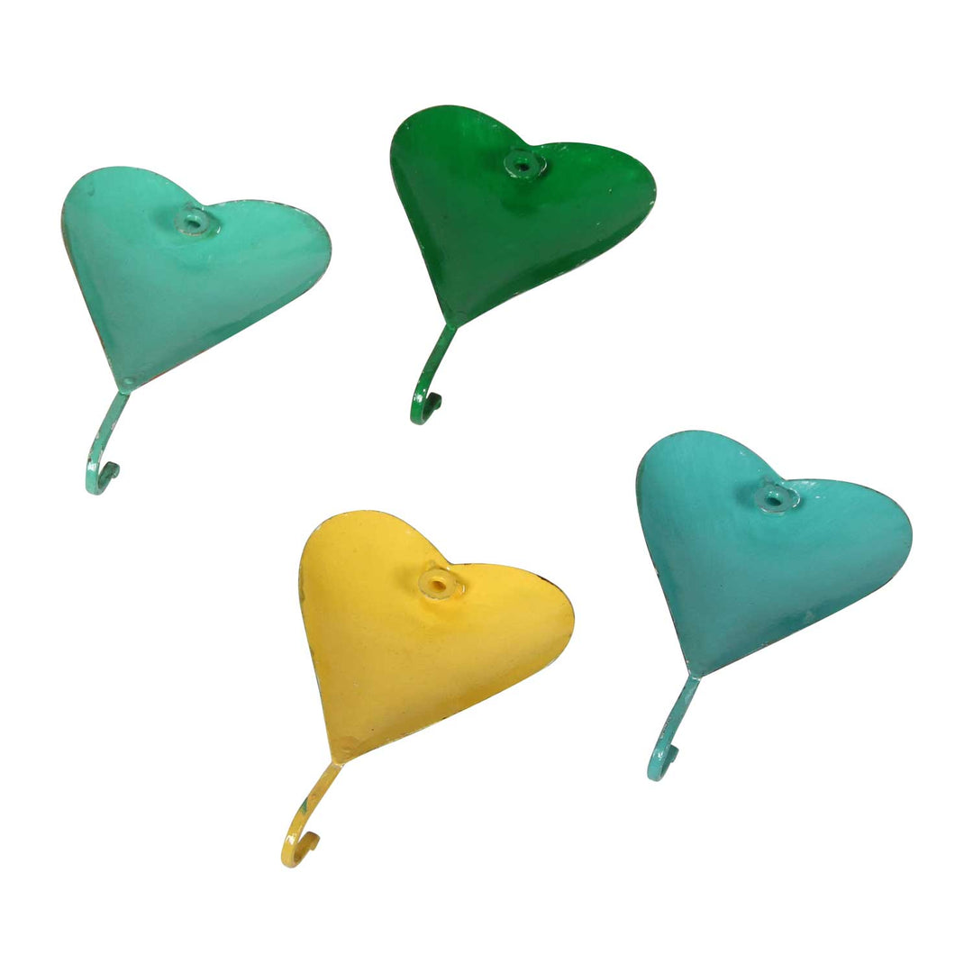 Boho Chic Coat Hooks, Set of 4