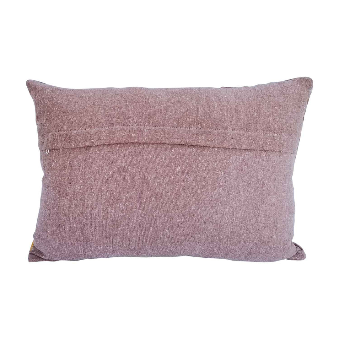 Boho velvet cushion Santa