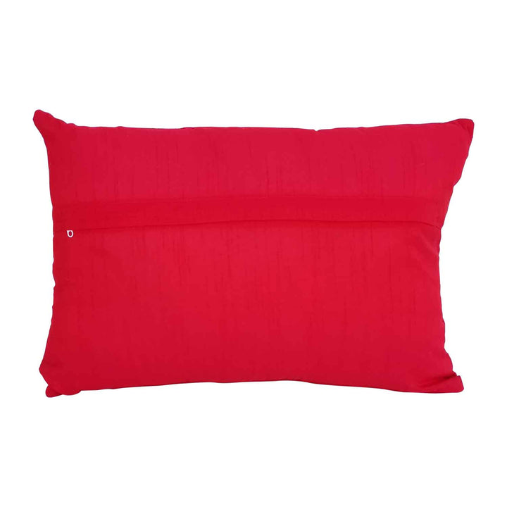 Boho velvet cushion Santa