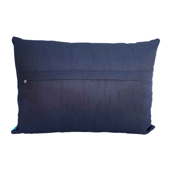 Boho velvet cushion Santa