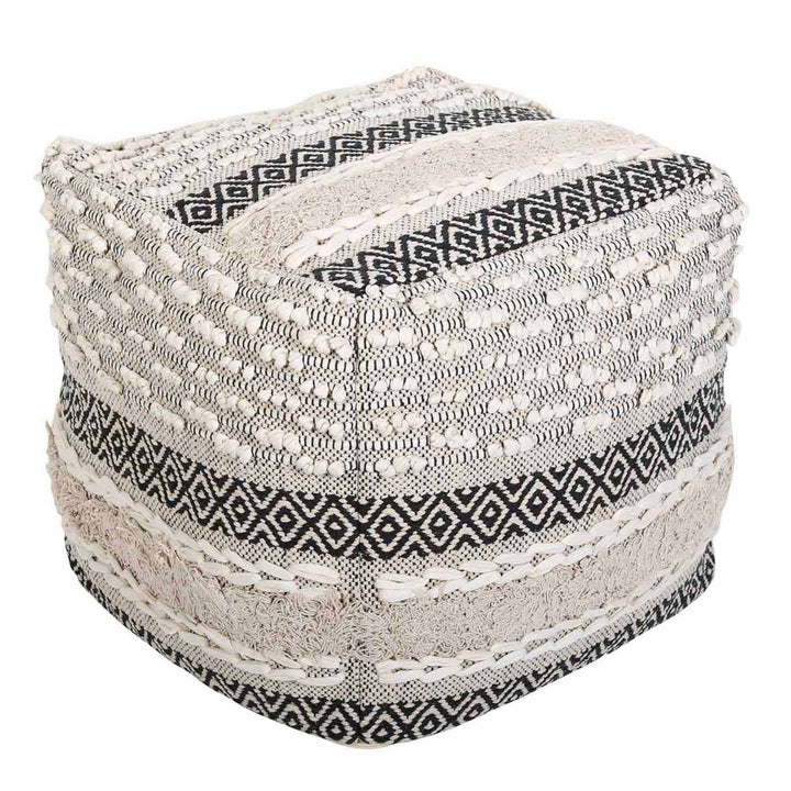 Boho Seat Cube Pouf Mara