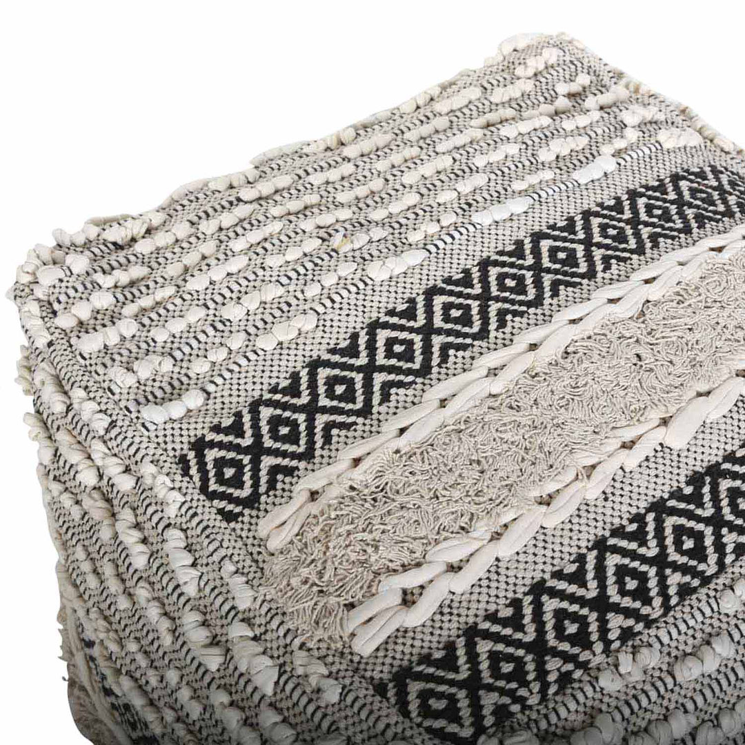 Boho Seat Cube Pouf Mara