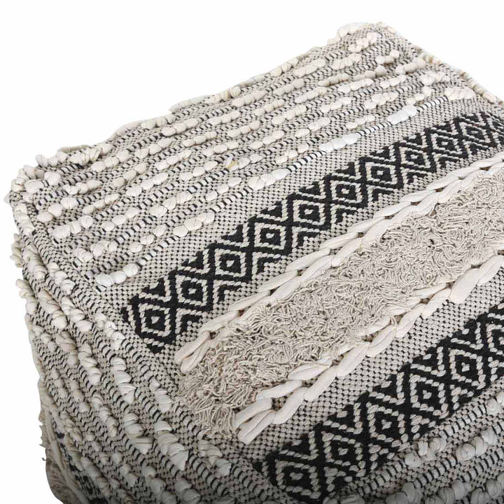 Boho Seat Cube Pouf Mara