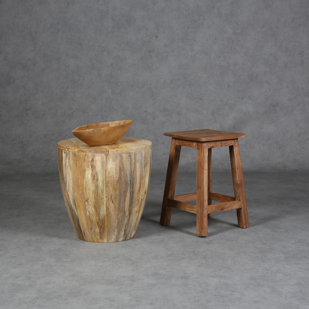 Solid wood Torino round coffee table