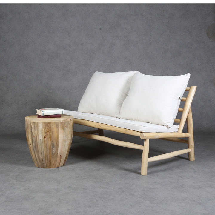 Solid wood Torino round coffee table
