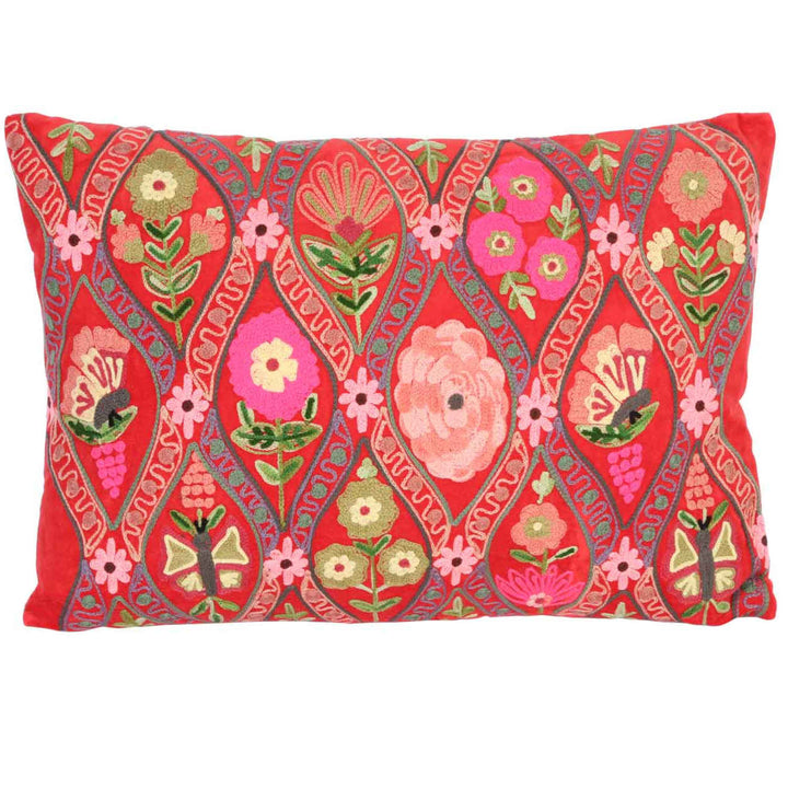 Jolina decorative cushion, embroidered