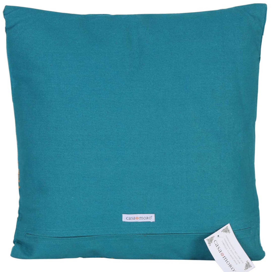 Livia decorative pillow with floral display