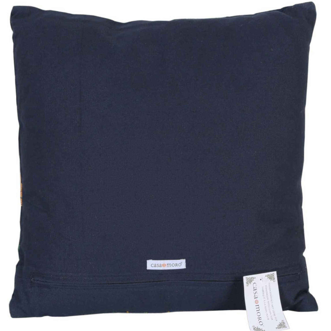 Livia decorative pillow with floral display