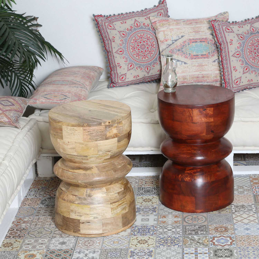 Oriental Milano Brown Stool
