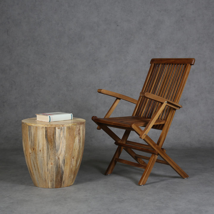 Eliano wooden folding chair