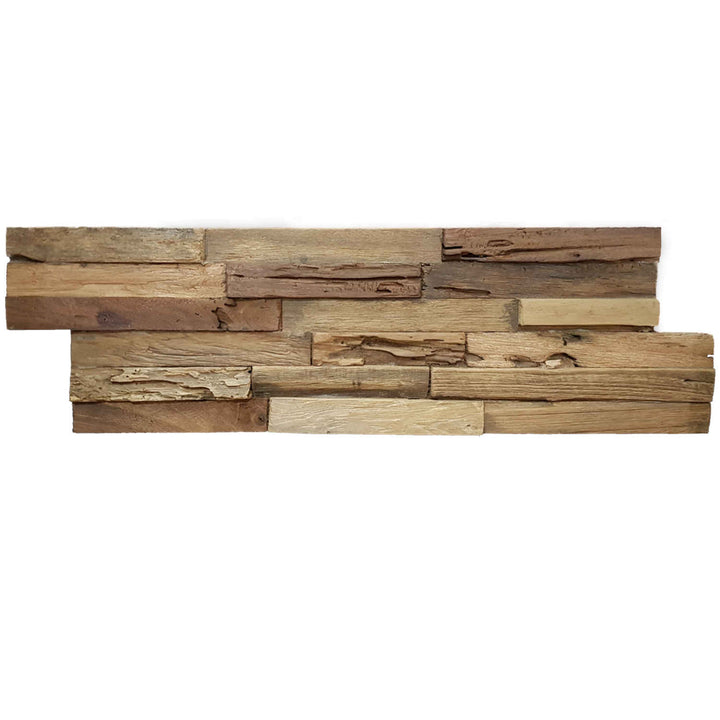 Wood wall paneling Natural Coral