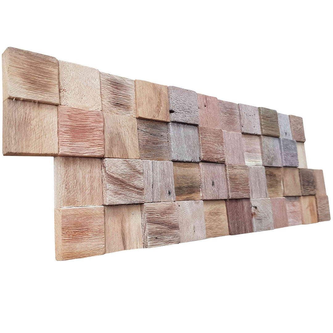 Wood wall paneling Natural Cube