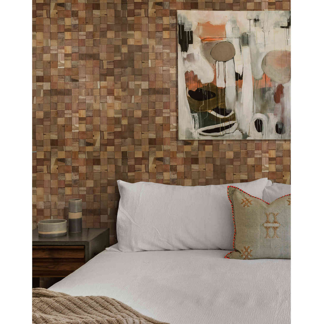 Wood wall paneling Natural Cube