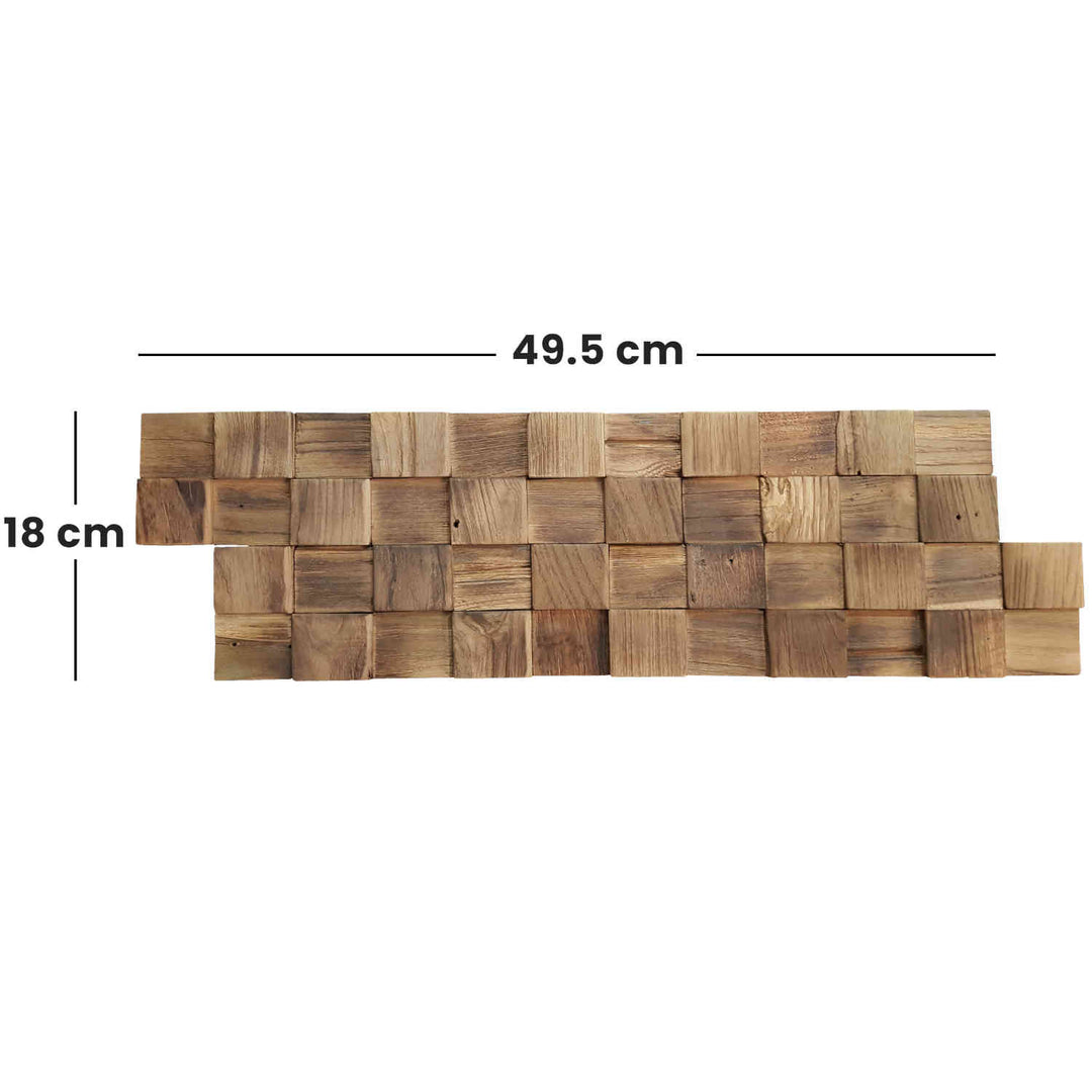 Wood wall paneling Natural Cube