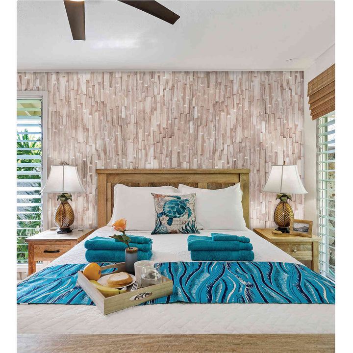 Wood wall paneling New Wave