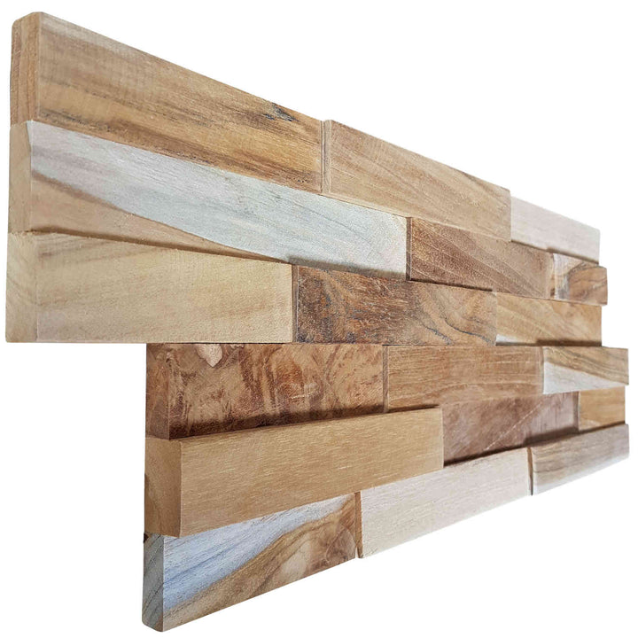 Wood wall paneling Smooth Wave