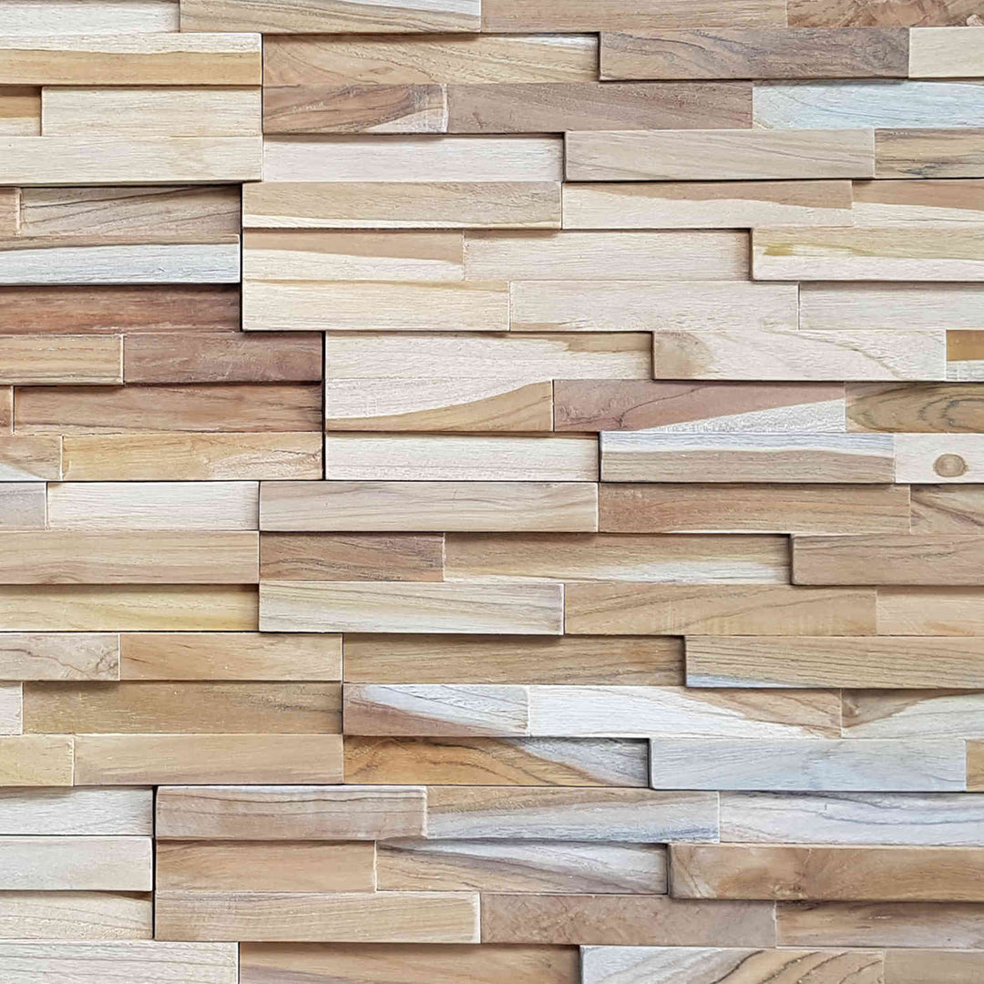 Wood wall paneling Smooth Wave