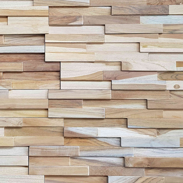 Wood wall paneling Smooth Wave