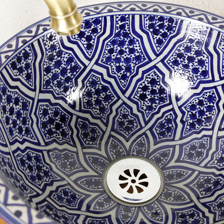 Hand-painted sink