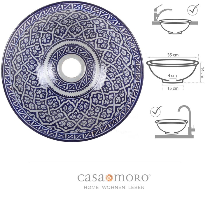 Moroccan washbasin