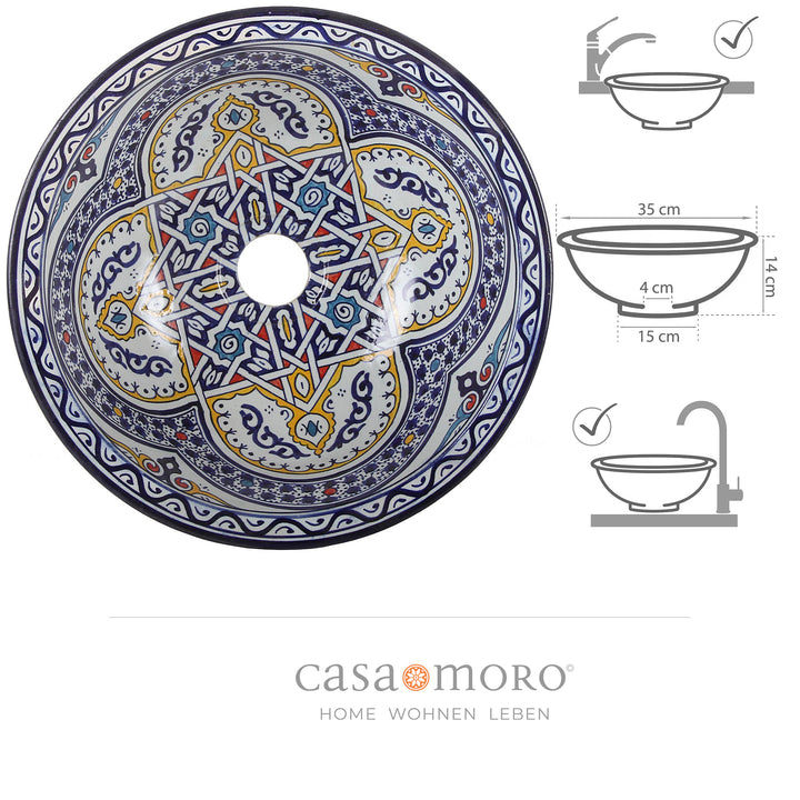 Washbasin for the bathroom
