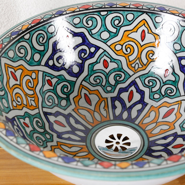 Small round sink
