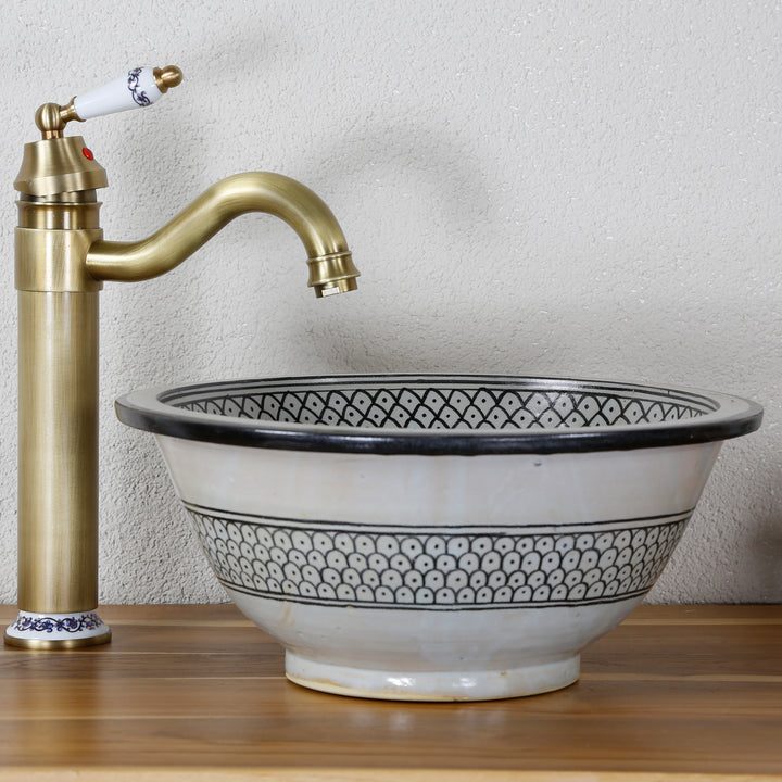 Black sink