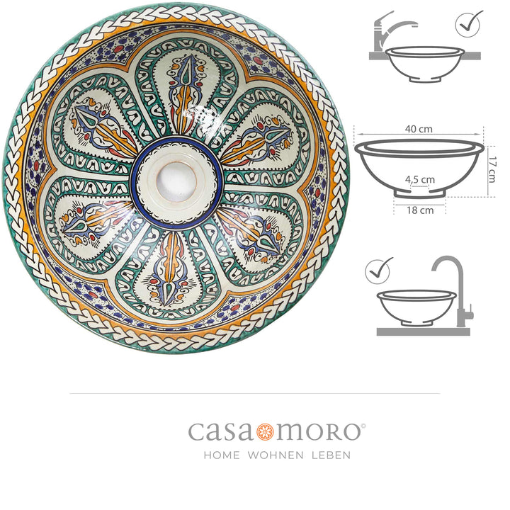 Washbasin for the bathroom