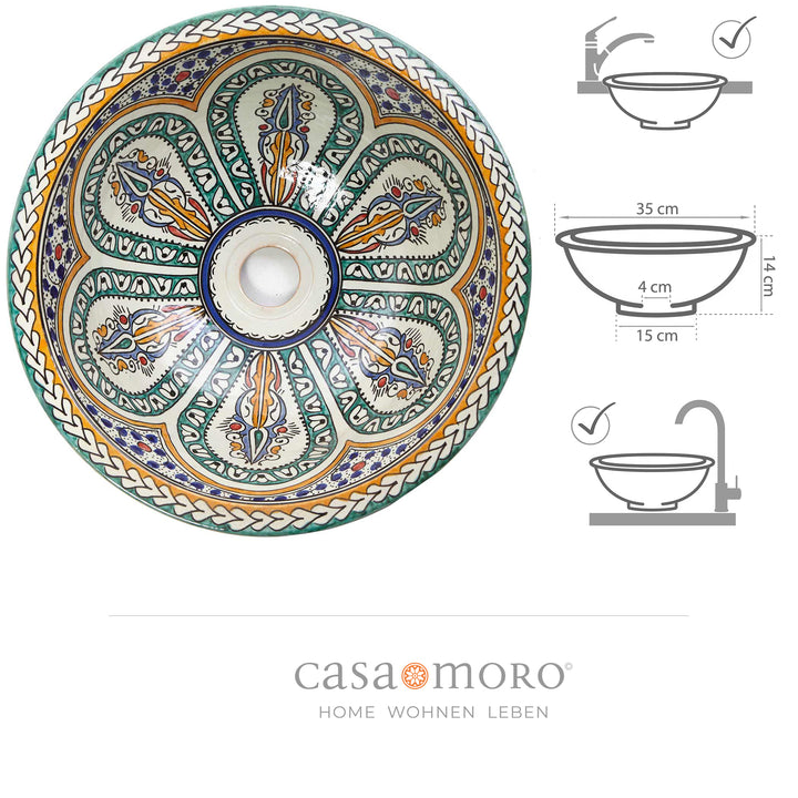 Washbasin for the bathroom
